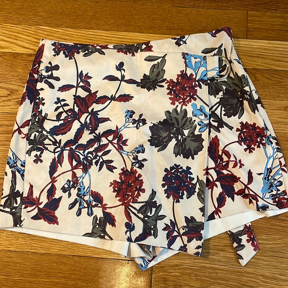 Suede Zara mini skort - size small.